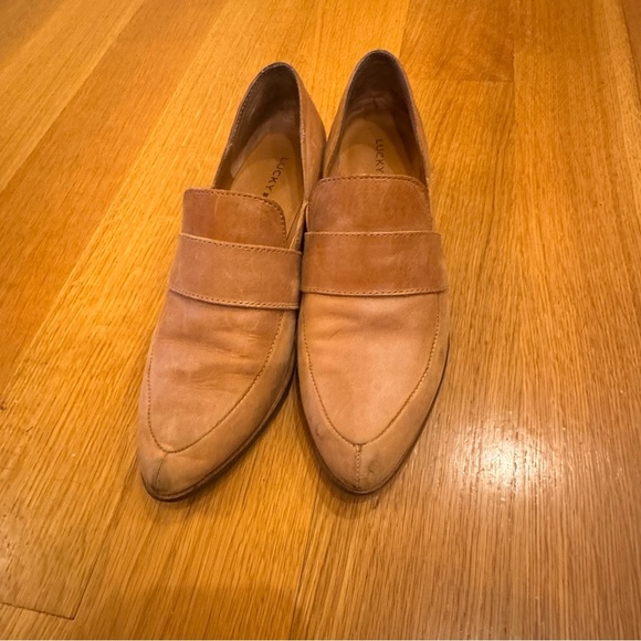 Lucky Brand Women’s Leather Slip-On Maemia Loafer Flats Size 6 1/2 - Picture 9 of 10